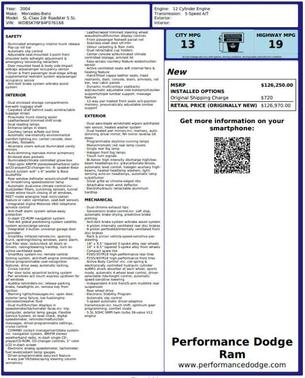 2004 Mercedes-Benz SL-Class SL 600 Roadster 2D