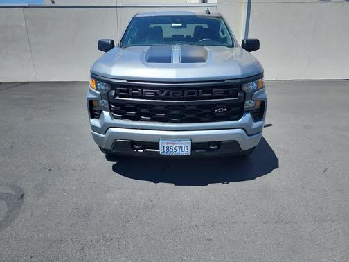 Sterling Gray Metallic 2023 Chevrolet Silverado 1500 Custom