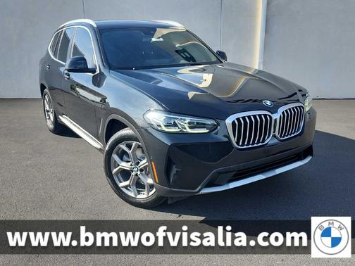 Black Sapphire Metallic 2023 BMW X3 xDrive30i