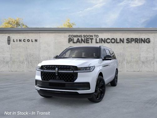 Crystal White Metallic Clearcoat 2026 Lincoln Navigator Black Label