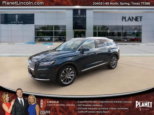 2022 Lincoln Nautilus Reserve