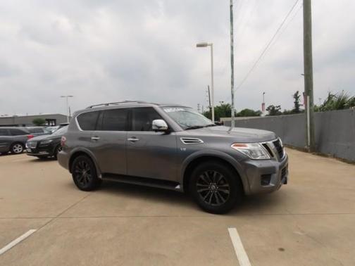 Gun Metallic 2019 Nissan Armada Platinum
