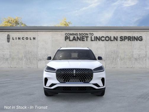 Pristine White Metallic Tri-Coat 2026 Lincoln Aviator Premiere