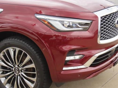 Coulis Red 2021 INFINITI QX80 SENSORY