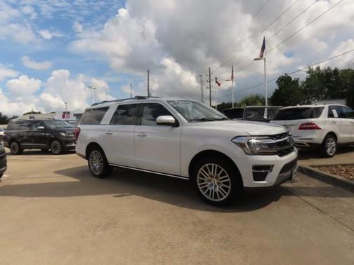Star White Metallic Tri-Coat 2022 Ford Expedition Max Limited