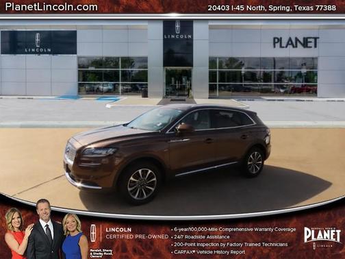 2022 Lincoln Nautilus Standard