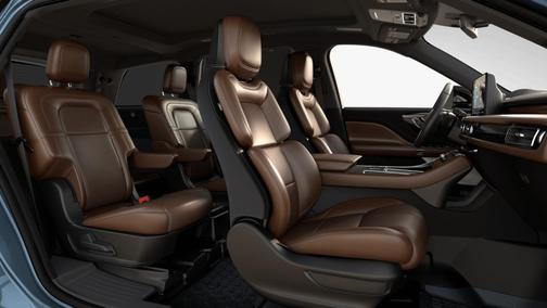Whisper Blue Metallic Clearcoat 2026 Lincoln Aviator Reserve AWD