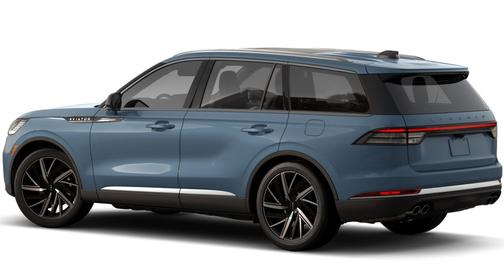 Whisper Blue Metallic Clearcoat 2026 Lincoln Aviator Reserve AWD