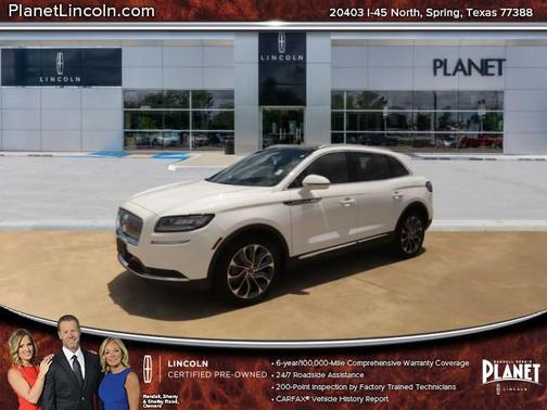 2022 Lincoln Nautilus Reserve