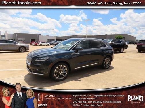 2022 Lincoln Nautilus Reserve