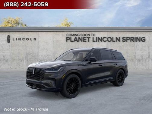 Infinite Black Metallic Clearcoat 2026 Lincoln Aviator Reserve