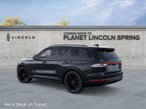 Infinite Black Metallic Clearcoat 2026 Lincoln Aviator Reserve