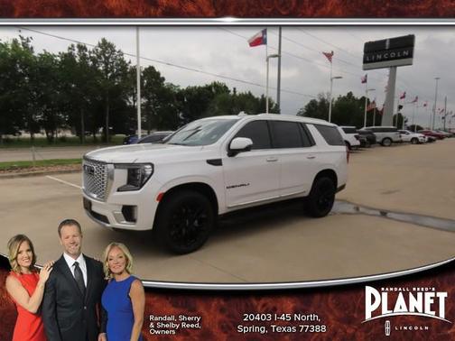 White Frost Tricoat 2023 GMC Yukon Denali