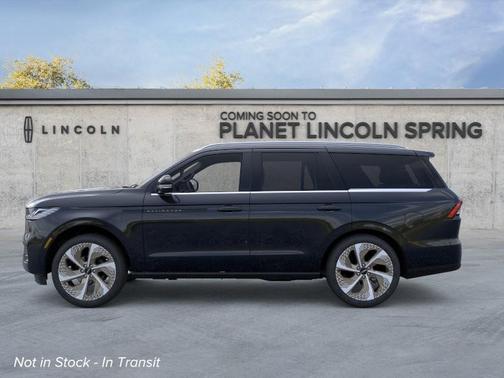 Infinite Black Metallic Clearcoat 2026 Lincoln Navigator Black Label