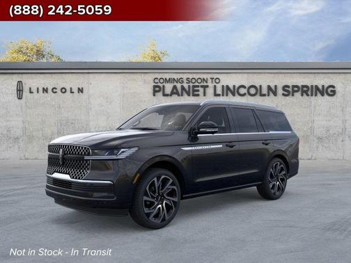 Infinite Black Metallic Clearcoat 2026 Lincoln Navigator Reserve