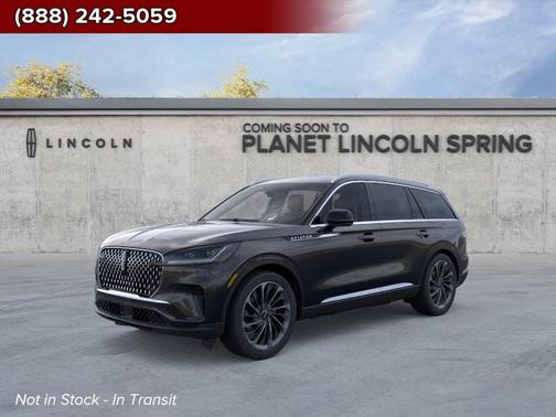 Infinite Black Metallic Clearcoat 2026 Lincoln Aviator Reserve AWD