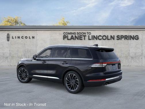 Infinite Black Metallic Clearcoat 2026 Lincoln Aviator Reserve AWD