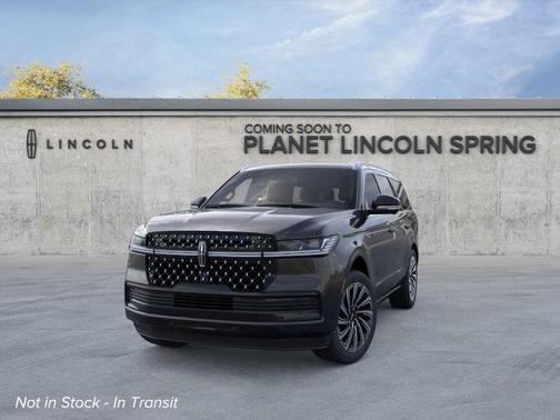 Infinite Black Metallic Clearcoat 2026 Lincoln Navigator Black Label