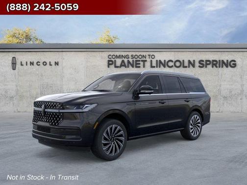 Infinite Black Metallic Clearcoat 2026 Lincoln Navigator Black Label