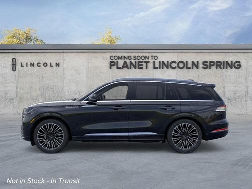 Infinite Black Metallic Clearcoat 2026 Lincoln Aviator Black Label AWD