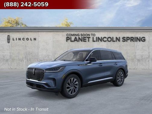 Whisper Blue Metallic Clearcoat 2026 Lincoln Aviator Premiere