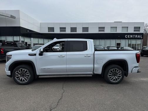 Glacier White Tricoat 2026 GMC Sierra 1500 Denali Ultimate