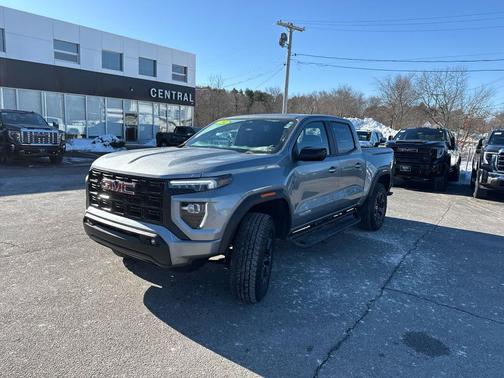 Sterling Metallic 2024 GMC Canyon Elevation