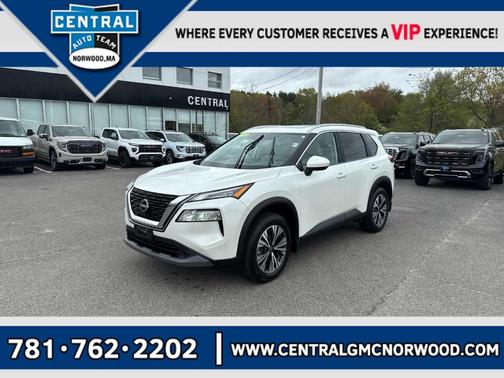 White 2023 Nissan Rogue SV