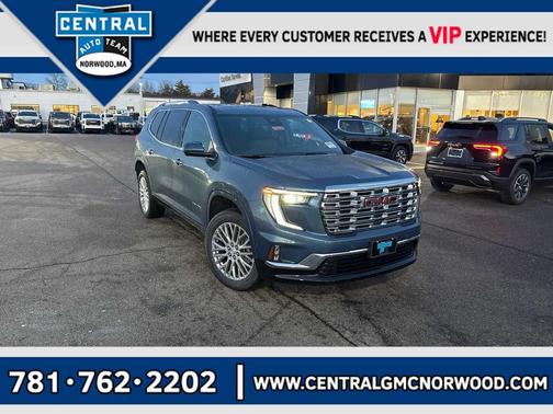 Downpour Metallic 2026 GMC Acadia Denali