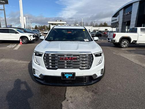 Glacier White Tricoat 2026 GMC Acadia Denali