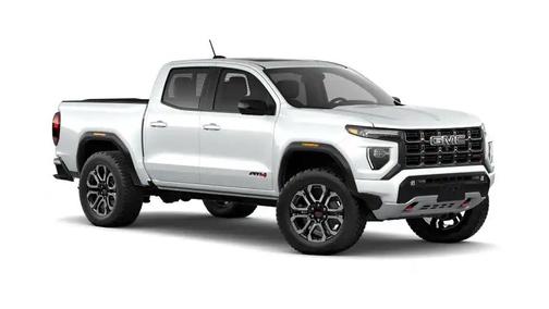 Summit White 2026 GMC Canyon AT4