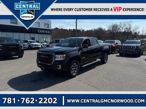 Onyx Black 2021 GMC Canyon AT4