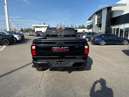 Black 2026 GMC Canyon AT4