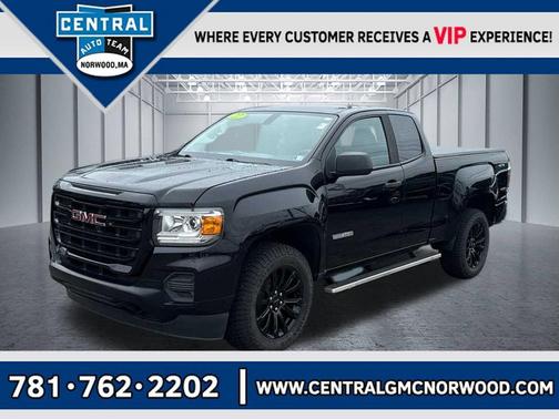 Onyx Black 2022 GMC Canyon Elevation Standard