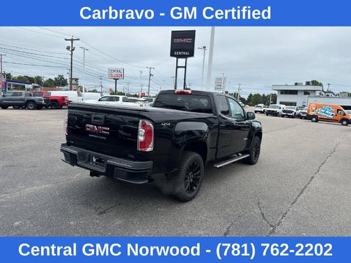 Onyx Black 2022 GMC Canyon Elevation Standard