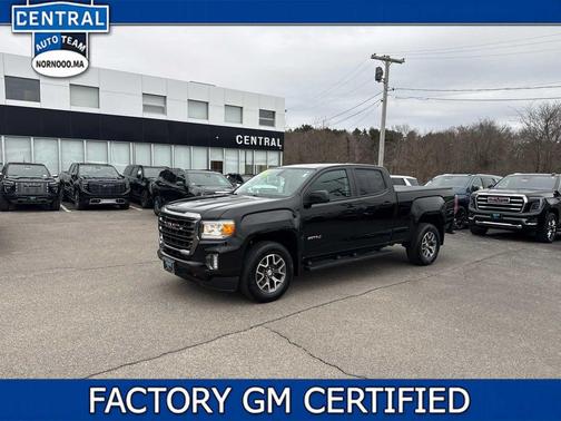 Onyx Black 2022 GMC Canyon AT4