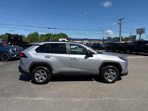 Silver Sky Metallic 2025 Toyota RAV4 Hybrid LE