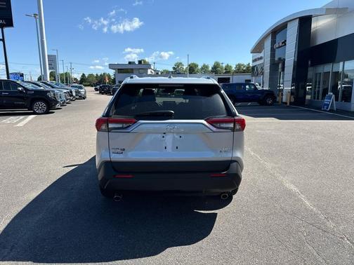 Silver Sky Metallic 2025 Toyota RAV4 Hybrid LE