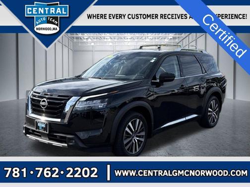 Super Black 2022 Nissan Pathfinder Platinum 4WD