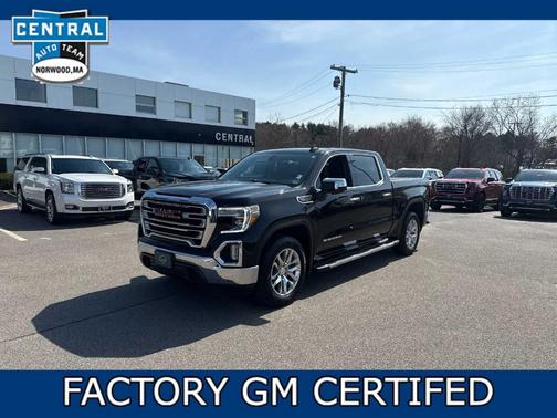 Ebony Twilight Metallic 2021 GMC Sierra 1500 SLT