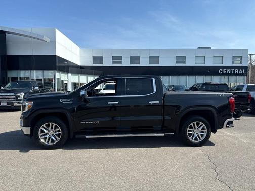 Ebony Twilight Metallic 2021 GMC Sierra 1500 SLT