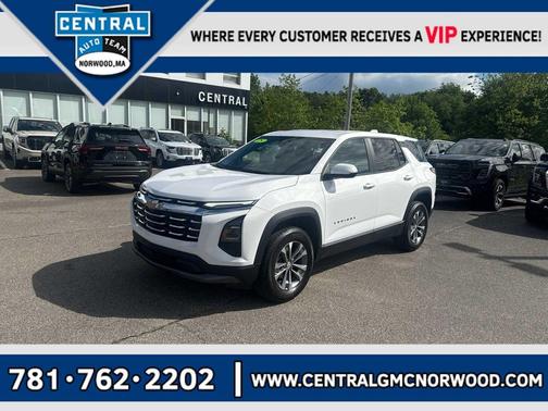 Summit White 2025 Chevrolet Equinox 1LT