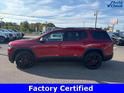 Volcanic Red Tintcoat 2023 GMC Acadia SLT