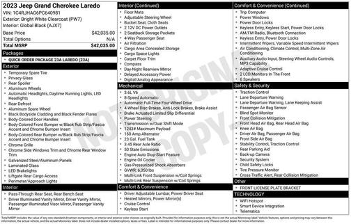 2023 Jeep Grand Cherokee Laredo