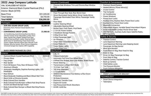 2022 Jeep Compass Latitude