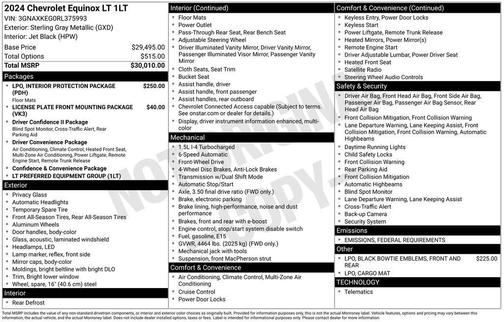 2024 Chevrolet Equinox 1LT