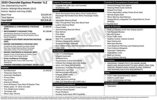 2020 Chevrolet Equinox L