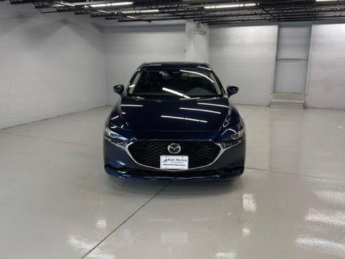 Deep Crystal Blue Mica 2026 Mazda Mazda3 FWD w/Preferred Package