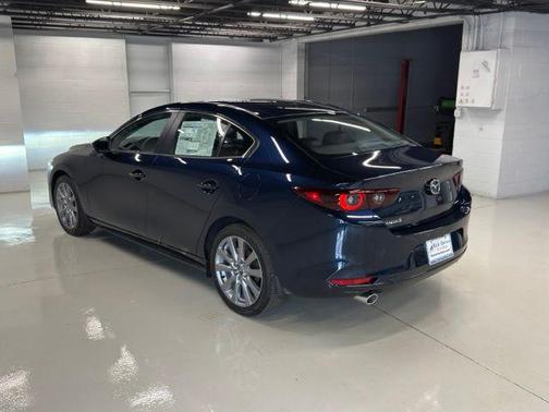 Deep Crystal Blue Mica 2026 Mazda Mazda3 FWD w/Preferred Package