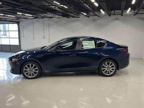 Deep Crystal Blue Mica 2026 Mazda Mazda3 FWD w/Preferred Package